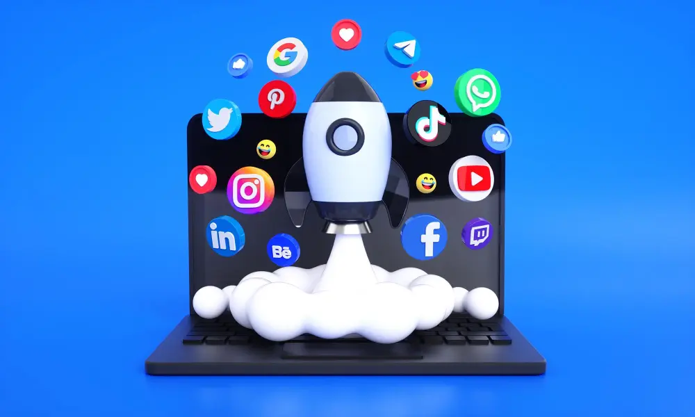 Social media page management in dubai